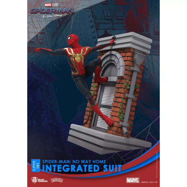 Spider-Man: No Way Home-Integrated Suit Figurine, Beast Kingdom 5 Spider-Man: No Way Home-Integrated Suit Figurine, Beast Kingdom - Image 3