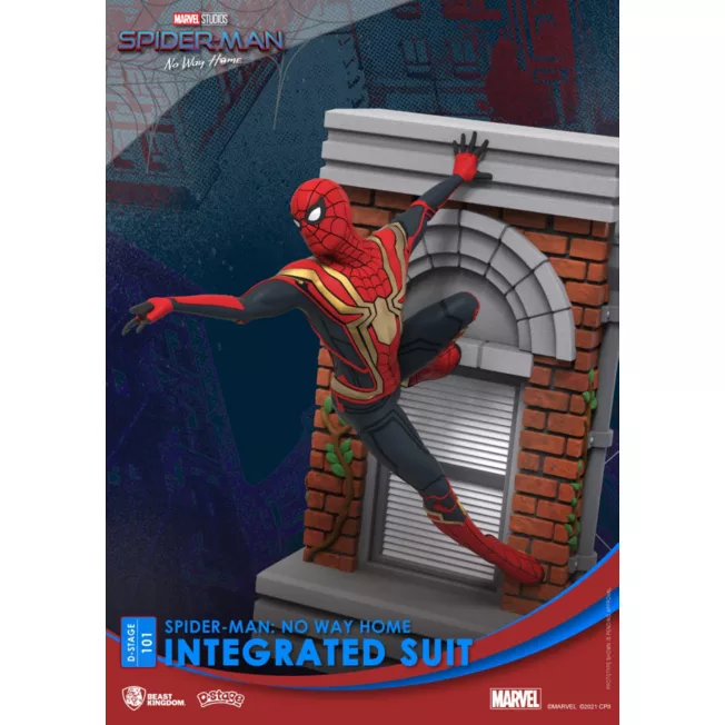 Spider-Man: No Way Home-Integrated Suit Figurine, Beast Kingdom 8 Spider-Man: No Way Home-Integrated Suit Figurine, Beast Kingdom - Image 6